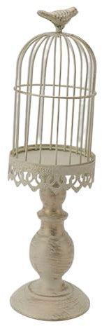 Vogelkäfig-Laterne, Dekorativer Laternen-Kerzenhalter, Vogelkäfig-Kerzenhalter Für Teelicht, Metall, Ausgehöhlte Kerzenhalter, Vogelkäfig Für Hochzeit, Tafelaufsatz, Dekoration, Heimdekoration(M)