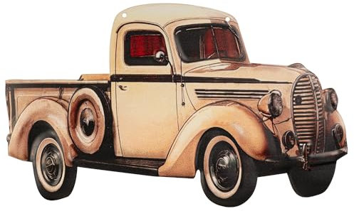 Moritz Blechschild 50 x 30 cm Oldtimer Truck Nostalgie USA Deko Metallschild Retro Vintage Retro Sprüche lustig