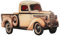 Moritz Blechschild 50 x 30 cm Oldtimer Truck Nostalgie USA Deko Metallschild Retro Vintage Retro Sprüche lustig