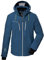 killtec Herren Skijacke/Funktionsjacke mit abzippbarer Kapuze und Schneefang KSW 44 MN SKI JCKT, mittelblau, XXL, 38698-000