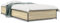 ShGaxin Bettgestell Sonoma-Eiche 90x190 cm Holzwerkstoff und Metall, Bett, Jugendbett, Schlafzimmer Bett, Bed Frame - 845117