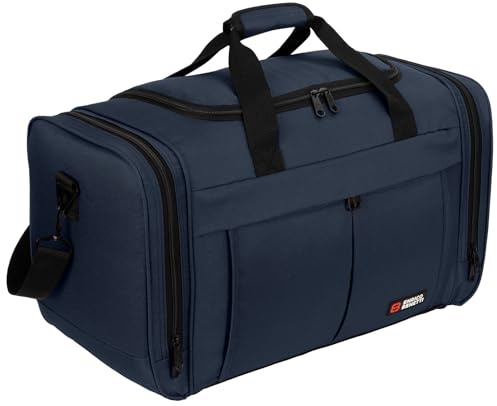 EAAKIE Sporttasche, Reisetasche und Fitnesstasche für Damen und Herren- Tainingstasche, Gym Bag (Navy)
