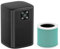 Air Purifiers for pets- Honeyuan H13 HEPA Air Purifier for home, Large Room, Coverage of 600 sqft, Air purifiers with 360°Air Intake, 3 Fan Speeds, 3-Stage Filtration, 24db Sleep Mode, Black