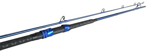 GFDSGRE Angelrute Graphit-Salzwasser-Spinnruten, Schwarz Angelruten