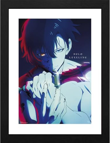 GB eye Kunstdruck, Wanddruck, Poster, Solo-Leveling, Jinwoo, 30 x 40 cm, Wohnzimmer
