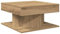 vidaXL Couchtisch Artisan-Eiche 55x55x30 cm Holzwerkstoff, Beistelltisch, Wohnzimmertisch, Mitteltisch, Sofatisch, Kaffeetisch, Akzenttisch, Teetisch