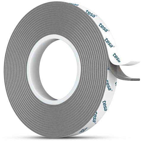 EMITEVER Nastro Biadesivo Extra Forte 6311— 3 m X 10mm Biadesivo,Impermeabile, Resistente Alle Alte Temperature, Adatto per la Decorazione Automobilistica e Domestica
