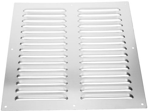 jojofuny Cubierta Extractor Aire Ventilación Casa Rejilla Ventilación Inoxidable 300x300 Silver