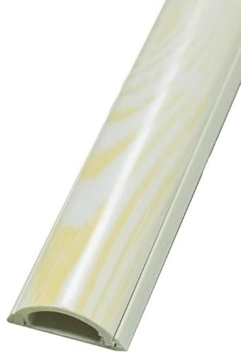 Bodenabdeckungen Boden Kabelabdeckung Protector 100cm, Niedriges Profil Verlängerungskabel Hider & Kabelkanäle Für Büros/ Turnhallen/ Ausstellungen, Kabelkanal Abziehen Und Aufkleben(C,Holds 15 wires)