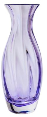 Dartington Crystal - Artisan Vase (Violet, Slim)