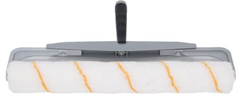 Neiyty 18 Inch Paint Roller Cover, Detachable End Cap Sturdy Plastic Roller with 1/2 Inch Bristles for Wall Ceiling Floor Painting