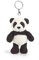 Nici 41078.0 - Wild Friends - Panda Yaa Boo 10 cm Schlüsselanhänger, Schwarz-weiß