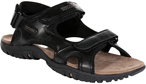 Regatta Men's Haris Lightweight Sandals, Black Black 800, 6.5