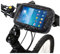 DFV mobile - Professionelle Unterstützung für Motorrad Fahrrad Lenker und drehbare wasserdichte 360 für Caterpillar CAT S61 - Schwarz