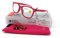 Lunettes de Lecture pour femmes Lunettes de Vue Presbyte +1.0 à +3.5 Grand Designer Style Berry (Rose, +3,50)