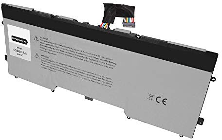 PATONA Akku kompatibel mit Dell XPS 13 12 9Q23 L321X Ultrabook 6300 mAh 7,4V 3H76R 489XN Y9N00 L322X 13-L321X 13-L322X