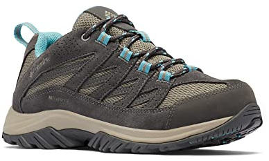 Columbia Crestwood WP wasserdichte Wanderschuhe für Damen, Schwarz (Kettle x Dark Grey), 40 EU