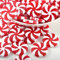 Zsail Christmas Candy Cane Roter und weißer Weihnachtsbaum, der Pfefferminz-Ornamente für Xmas Home Christmas Party Dekoration aufhängt (Zuckerrohr-25mm)