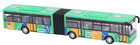 Ocnvlia Kinder Diecast Model Vehicle Bus Auto Spielzeug Kleines Baby ZurüCkziehen Spielzeug GrüN, (221253A1)