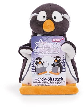 NICI Handy Sitzsack Pinguin Stas 19x14x18cm Green
