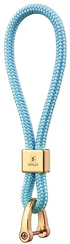 SENLLY Porte-Clés de Voiture Lanière, Original Minimaliste Design Universel Cordon pour Clé Fob