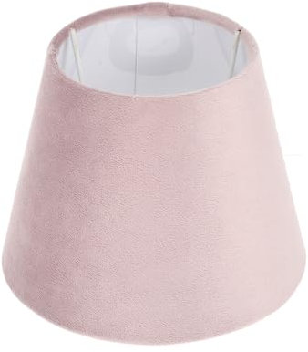 Housoutil Pantalla De Terciopelo Bombillas De Candelabro Pantallas De Lámpara Para Lámparas De Mesa Cubierta De Lámpara De Mesa Araña Rosa Pantallas De Lámpara De Lino Pantalla De Lámpara