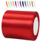 Rot 100mm Satinband 23 Meter, Polyesterband, verschönern Sie Ihre Bastelarbeiten und Feiern, ideal für Geschenkverpackungen, Dekorationen, Hochzeitsautoband, Bänder zum Basteln