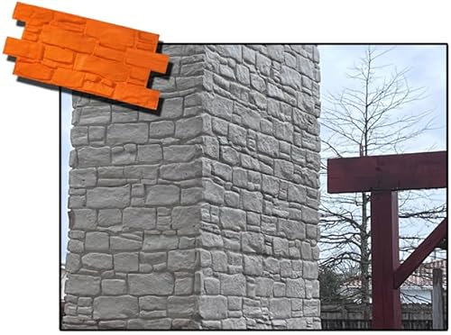 Molde hormigón impreso tematización imitacion textura Piedra Santa Marta 56x30cm - Moldes Hormigon Impreso Vertical, Paredes, Tematización (SANTA MARTA 56X30 cm)