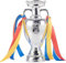 Trophée de la Ligue des Champions, Coupe d'Europe des Champions, Delaunay Réplique Trophée de Football, RéSine Fans Ornements DéCorations de Bureau Objets Collection Souvenirs Cadeau, 16-60cm (16cm)