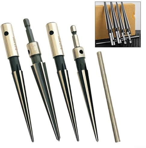 Creazione di fori liscia e accurata con l'alesatore a sbavatura a mano tipo T (manico rotondo 5-16 mm)