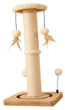 Folpus Rascador para Gatos Interactivo Creativo Vertical para Gatitos