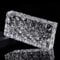 7,8 * 3,9 * 1,9 Zoll Glasbaustein, transparenter massiver Glasbaustein, dekorative Trennwand, verwendet für Raumteiler, Gebäudedekoration, Bar, Hotel(B,5PCS)