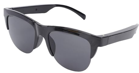 VELATEMOR Bluetooth 5.4 Smart Brille, Anti Blue Light & Photochrome Bluetooth Sonnenbrille, IP54 Water Proof 8H Playback Time Voice Control für das Fahren Beim Wanderfahren