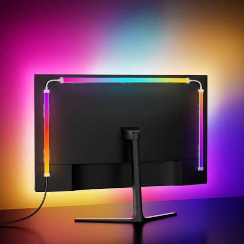 Hnlife Skydimo 32 Inch ARGB LED Strip Lights, Monitor Backlight with USB, Screen Sync or Music Sync, Dynamic Ambient Smart Light with Software Control