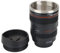 Riyashop Tazza per obiettivo/fotocamera per caffè, 400 ml, colore: nero