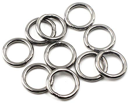 3X20mm O Ringe 304 Edelstahl geschweißt Ringe (20 Stück)