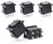 5PCS Boat Rocker Switch On Off On for Car Auto Boat Household Appliances 3 Position 6 Pins