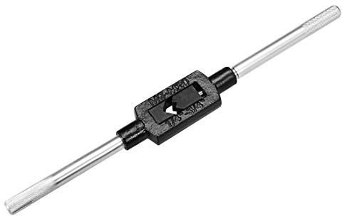 sourcing map Tap Wrench Handle, for Metric M6-M20 1/4-3/4 (UNC/UNF) Thread Taps, Screw Tap Holder Hand Tapping Threading Tool for Machinist Repair