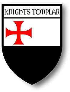 Akachafactory Aufkleber Sticker Wappen Flagge flaggen Fahne Stadt Templer templeterriter r2