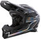 O'NEAL | Mountainbike-Helm | MTB Downhill | Robustes ABS, Ventilationsöffnungen für Luftstrom & Kühlung, ABS Außenschale | Fury Helmet Rapid | Erwachsene | Schwarz | Größe M