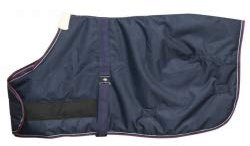 EQUITHÈME „TYREX 1200 D“ Fohlendecke, Grösse M - 95 cm, marineblau/bordeauxrot