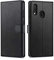 Focusor kompatibel mit Samsung Galaxy A20e Hülle, Hülle für Samsung A20e Hülle, Handyhülle für Samsung A20e Leder Flip Case Ständer PU Brieftasche Schutzhülle für Samsung A20e Cover, Schwarz