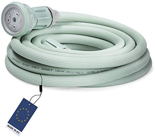IKRA Schlauch Premium Gartenschlauch It's Magic aus 10 m werden 30 m, flexibel, ½ Zoll, 15mm