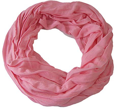 Niklarson Loop Schal Tuch rosa Rundschal 160x45cm unisex Schlauch T7068