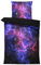 Weltall Bettwäsche 135x200 cm Weltraum Galaxie All Universum Microfaser