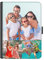 Personalised Case For All Apple iPad Models 10, 9, 8, 7, 6, Air 11, Pro 12.9,13 inch, Mini, 360 Swivel PU Leather Side Flip Folio Cover, Customise with Photo Collage - Three Image