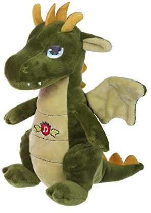 Klangdrache 20 cm grün - Kuscheltier für Kinder - 071613
