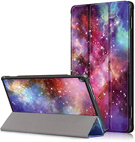 Funda Lenovo Tab M10 FHD REL X605FC/X605LC, Funda Plegable para Tablet Lenovo Tab M10 FHD REL X605FC/X605LC, Funda magnética antiarañazos, Funda con función lápiz interestelar