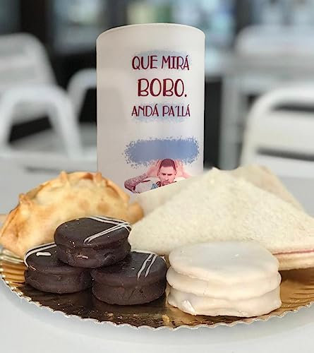 Genérico Jarra de cerveza Que mirá bobo? Messi. Chop. Argentina. Campeón del mundo. Original. Diseños propios. Personalizados.