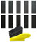 Mikro-Schleifer-Werkzeug-Set mit 100 Stück Detail-Fingerschleifer, 8.9x2.5 cm, Mini-Schleifklotz für Handwerk, DIY, nasses trockenes Schleifpapier von 60, 80, 120, 150, 320, 40 und 600000 G. rits
